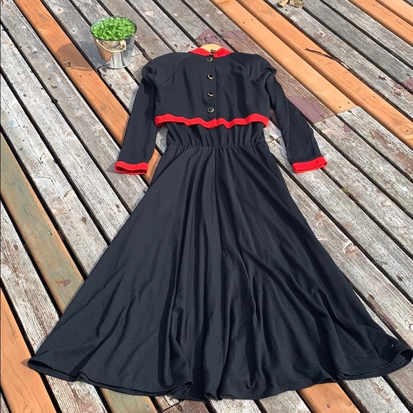 Vintage Dresses & Skirts - Vintage Lloyd Williams Wool One Piece Dress